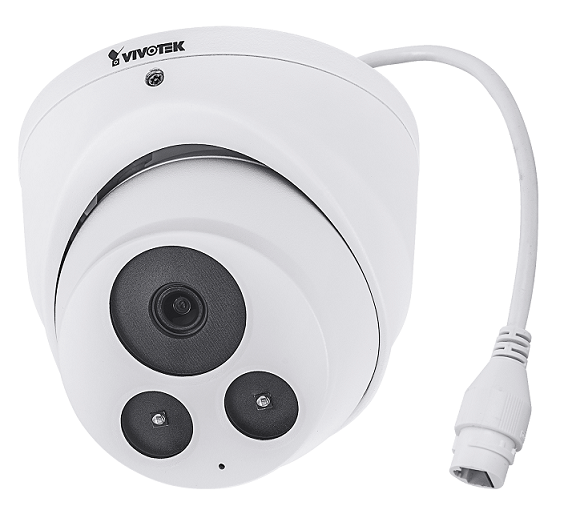IT9380-H-2.8mm - Vivotek C Series Flat-Faced Dome, 5MP, 20fps, 2.8mm, IR, IP66, Pigtail (IT9380-H,(2.8MM))