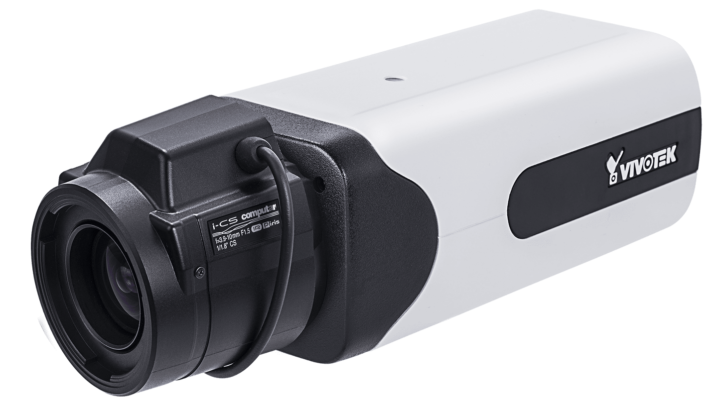 IP9165-HT-v2 - Vivotek S Series Box Camera, 2MP, 60fps, 3.9-10mm I-CS Lens, Includes Smart VCA (IP9165-HT-V2)