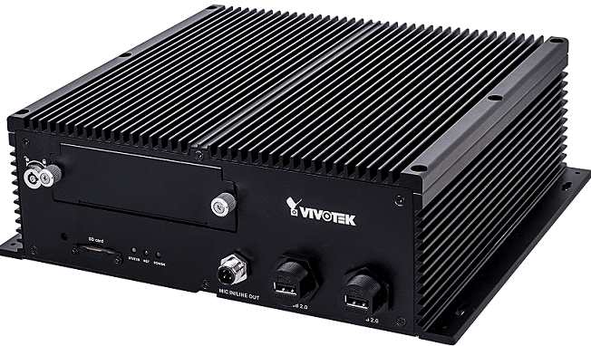 NV9311P-8CH-M12 - Vivotek 8 Channel Mobile NVR, 1 HDMI+1 VGA, 1080p @ 240 Fps, 8 PoE (NV9311P,(8CH,M12))