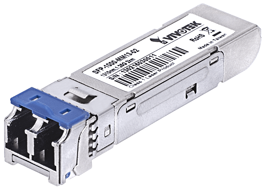 SFP-1000-SM13-40 - Vivotek Gigabit Mini GBIC Single Mode 1310nm 40KM, LC Connector