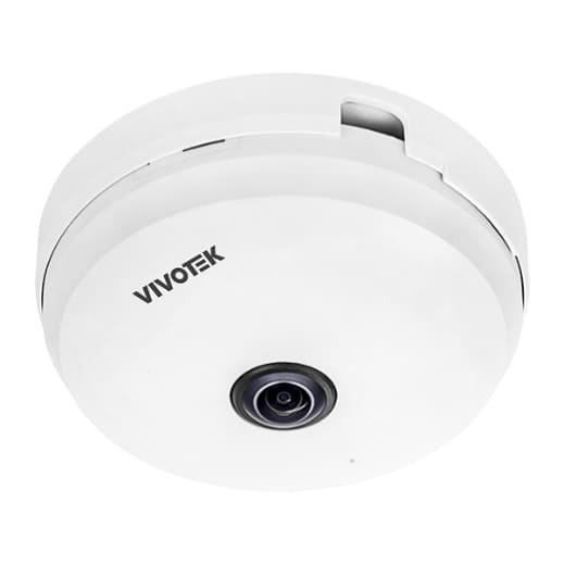 FE9180-H-v2 - Vivotek C Series Indoor Fisheye, 5MP 15fps 360 Degree Fisheye D/N Filter No IR (FE9180-H-V2)