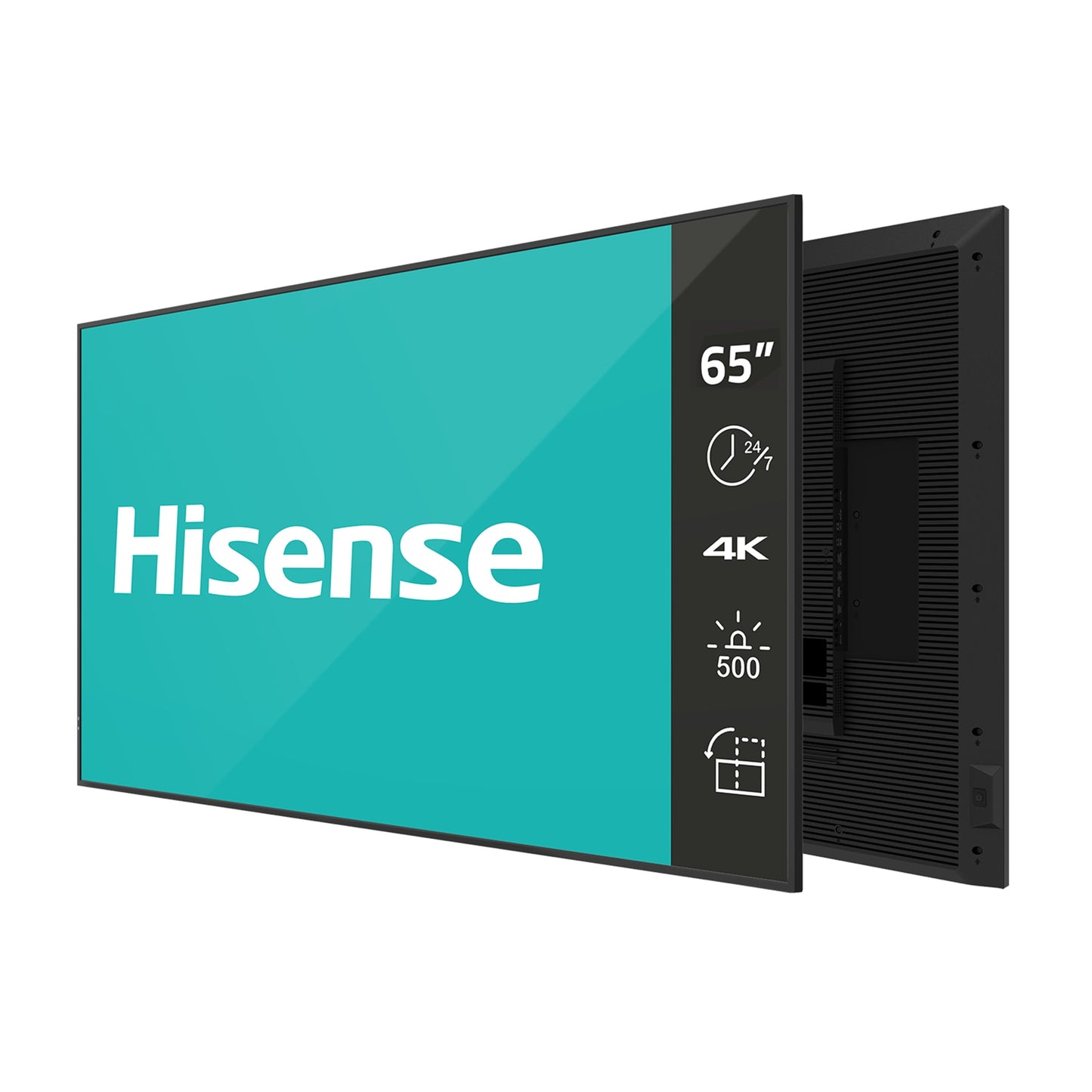 HS-65DM66D - HISENSE 65DM66D 65 UHD DIGITAL SIGNAGE 500NIT 24 X 7 ANDROID 11 PANEL