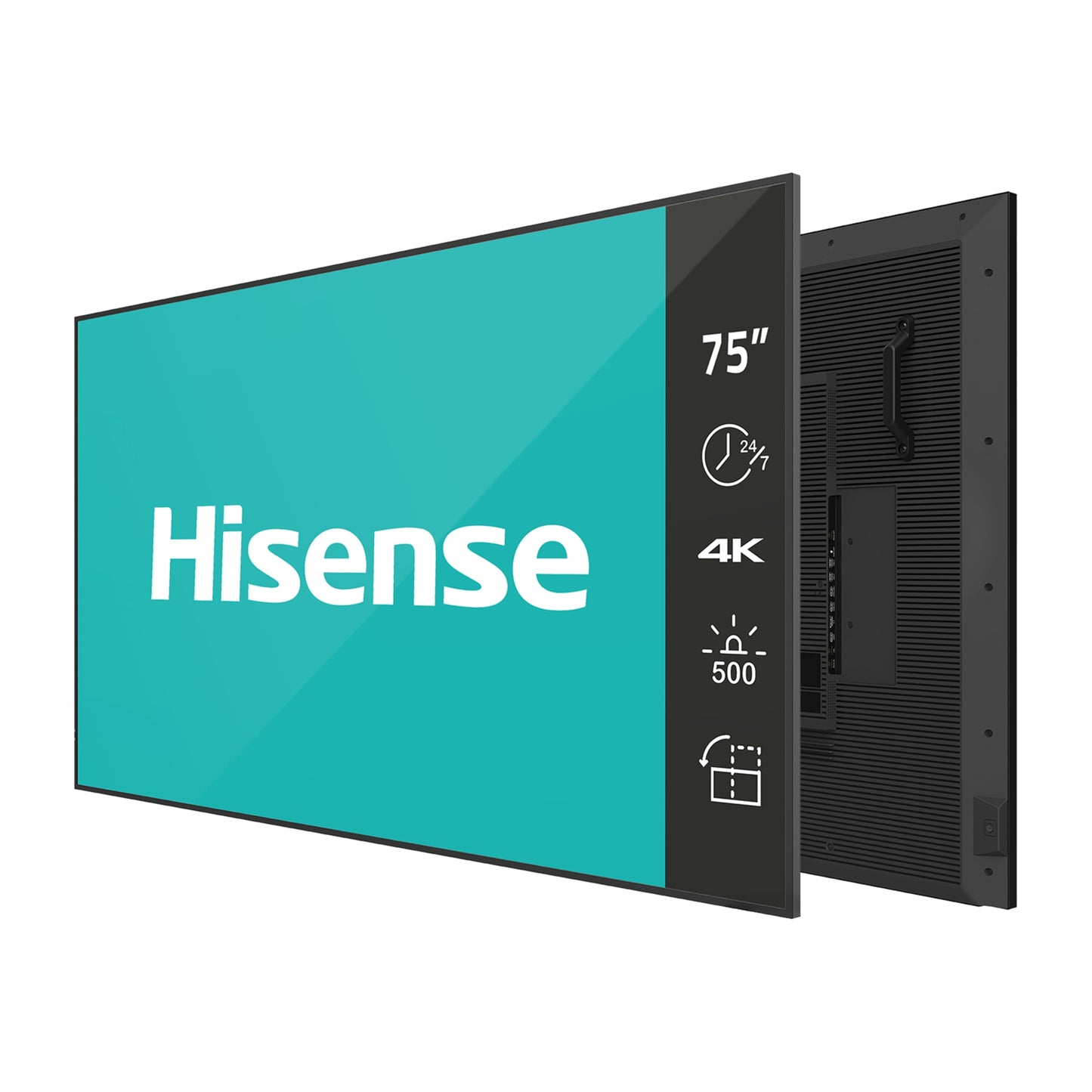 HS-75DM66D - HISENSE 75DM66D 75 UHD DIGITAL SIGNAGE 500NIT 24 X 7 ANDROID 11 PANEL