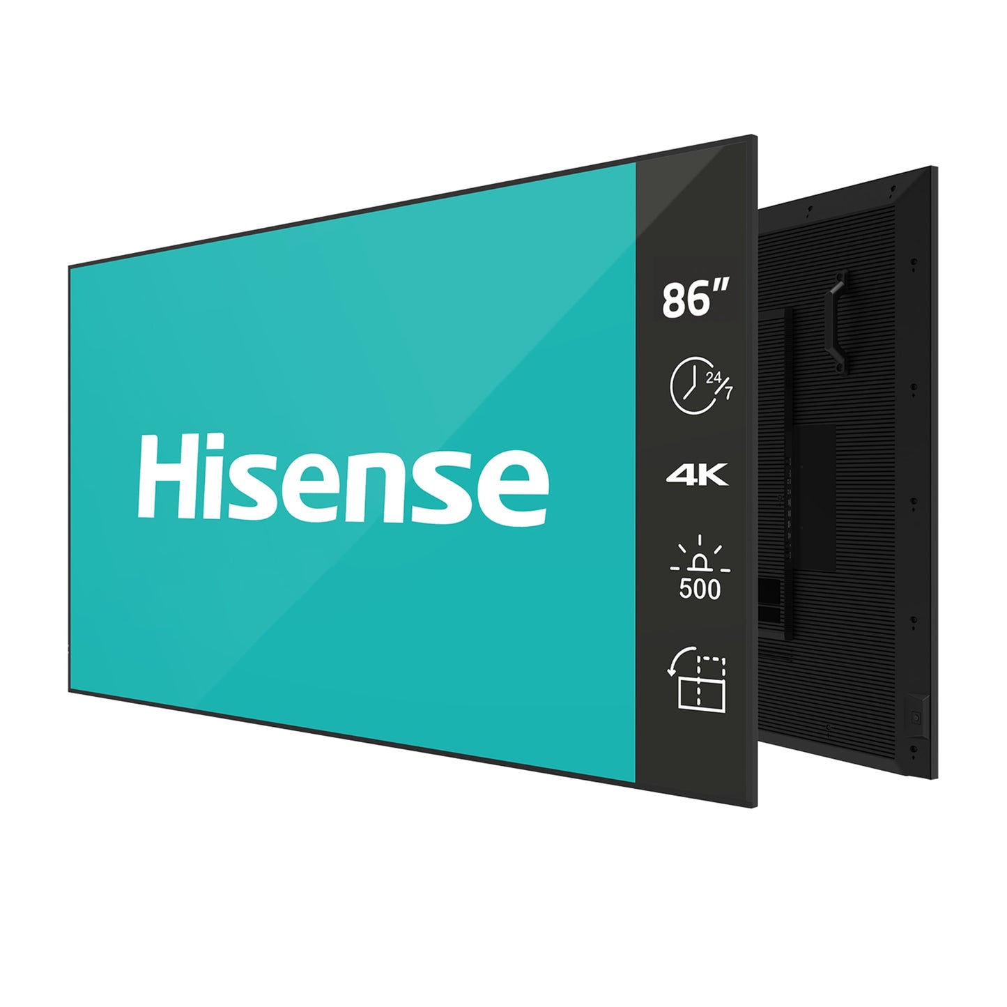 HS-86DM66D - HISENSE 86DM66D 86 UHD DIGITAL SIGNAGE 500NIT 24 X 7 ANDROID 11 PANEL