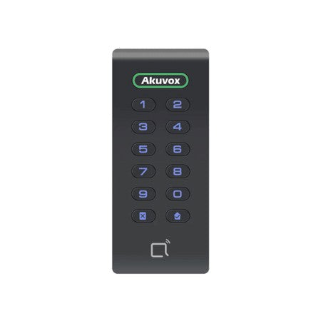 AK-ACR-CRP11 - AKUVOX PLASTIC WIEGAND RFID CARD READER 13.56MHz & 125k IP65