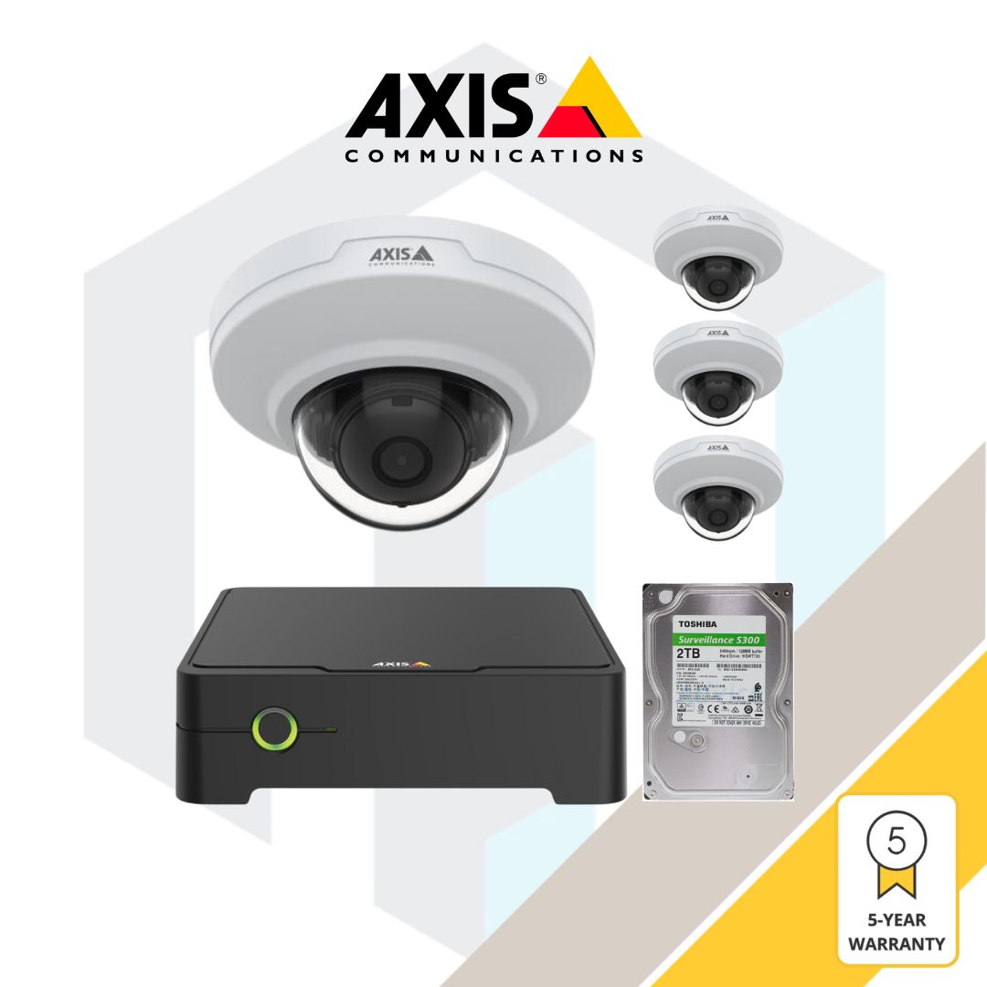 AXIS - 4 x Camera Bundle (TBX-BUN005)