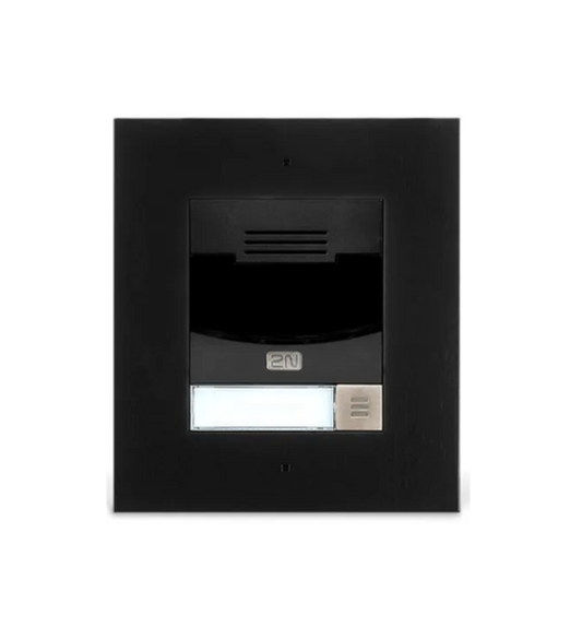 2N 9155301BF IP Solo without camera, flush mount, black (02204-001)