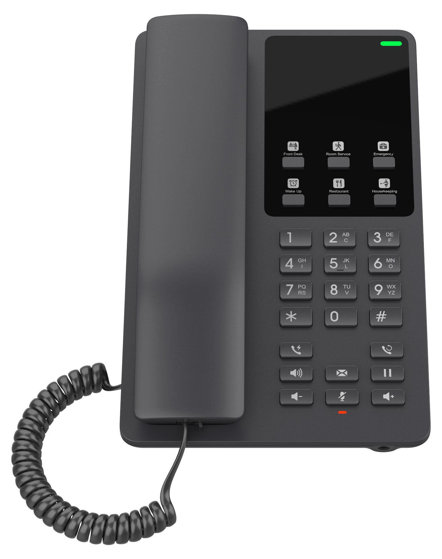 GR-GHP621 - DESKTOP HOTEL PHONE - BLACK