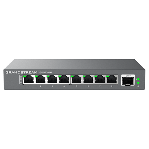 GR-GWN7701M - UNMANAGED 2.5 MULTI-GIGABIT SWITCH 8 X 2.5 GIGE 1 X SFP