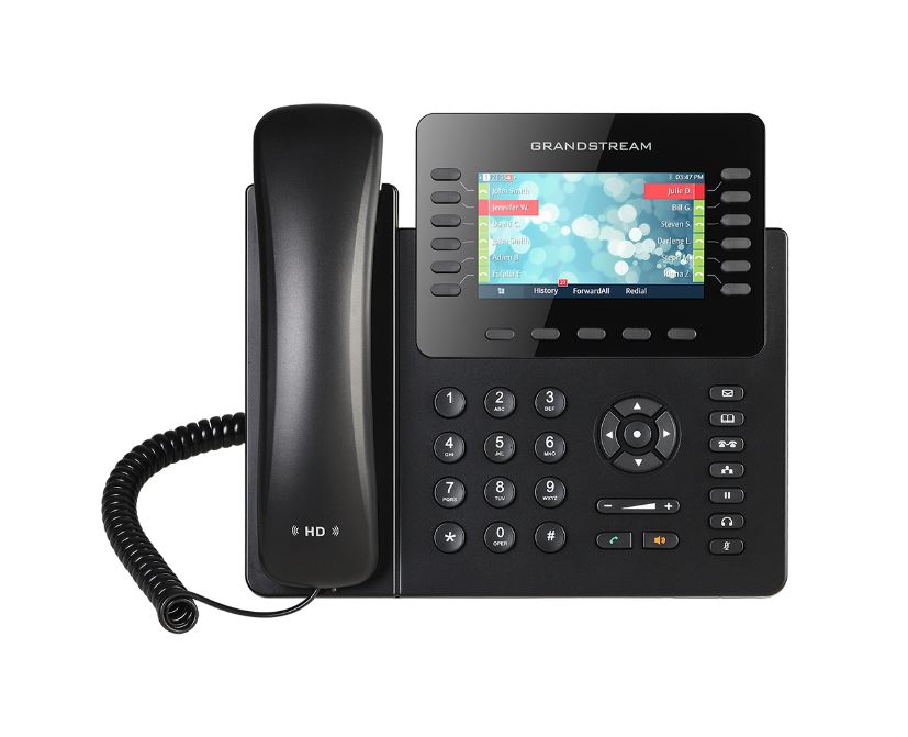 GR-GXP2170 - 12 LINES 6 SIP ACCOUNTS POE GIGE COLOUR