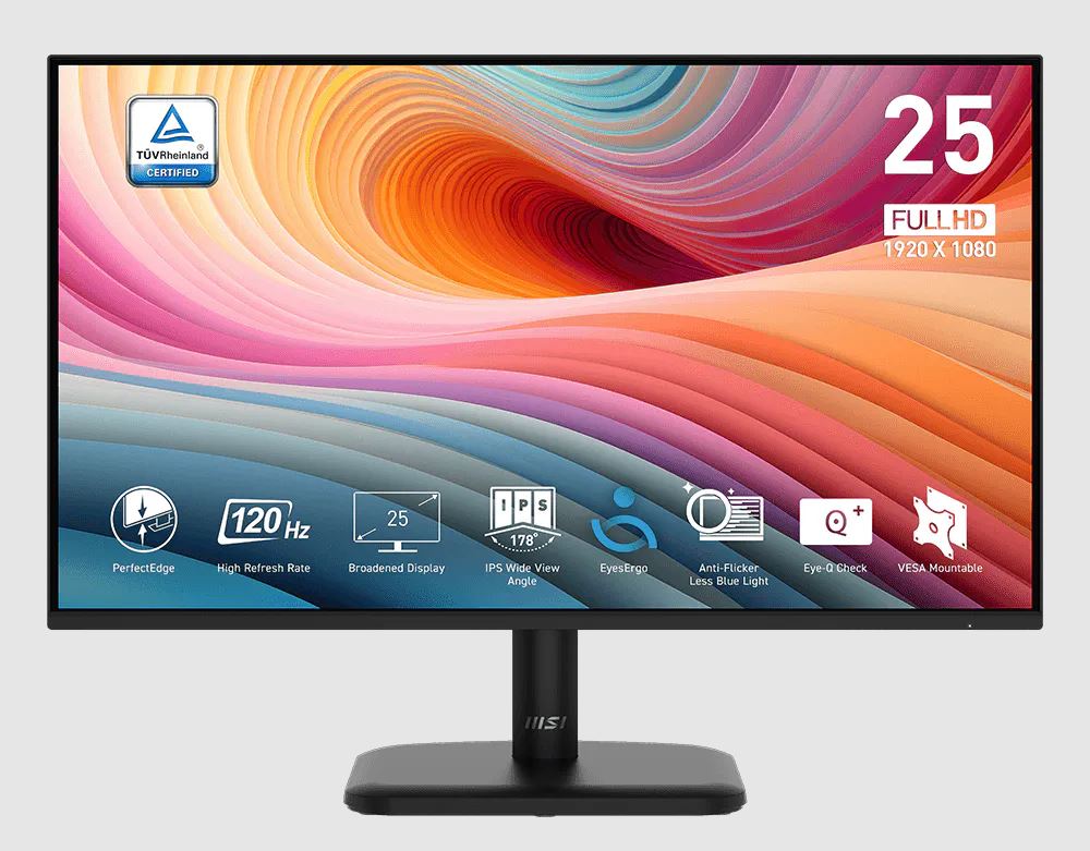 IVMN101YA - IVSEC 25 MONITOR 1920 x 1080 FHD 1 x HDMI 1 x DISPLAY PORT VESA MOUNT 100 x 100mm