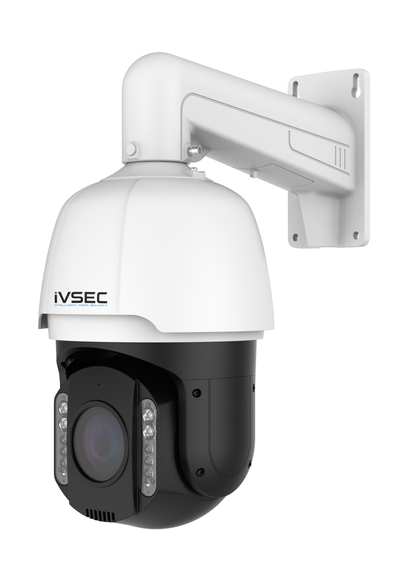 IVNC693ADX - IVSEC PTZ SPEED DOME IP CAMERA 8MP 5.5-202MM MOTORISED LENS 30FPS POE IP67 ADV IVS