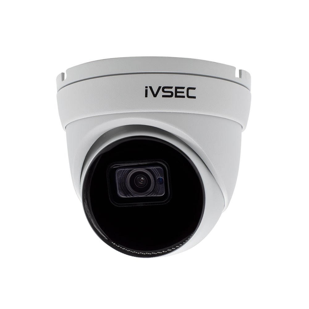 IVNC340XB - IVSEC TURRET IP CAMERA 12MP 3.6MM FIXED LENS 15FPS POE IP66 30M IR MIC IVS