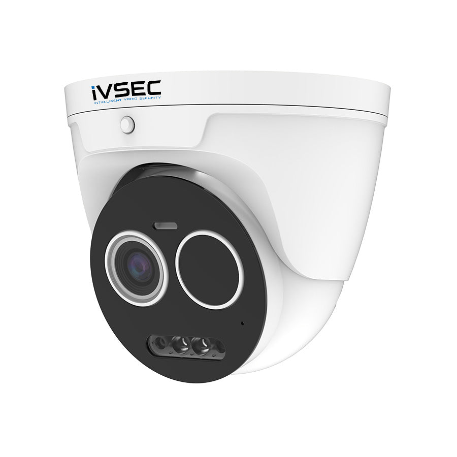 IVNC620ADX - IVSEC THERMAL TURRET IP CAMERA 5MP 3.2MM FIXED LENS 25FPS BI-SPECTRUM ADV DET