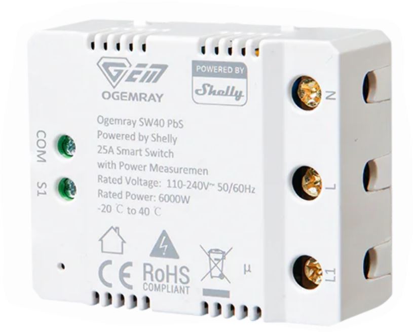 SH-OMG25AMP - OGEMRAY SMART RELAY 25A