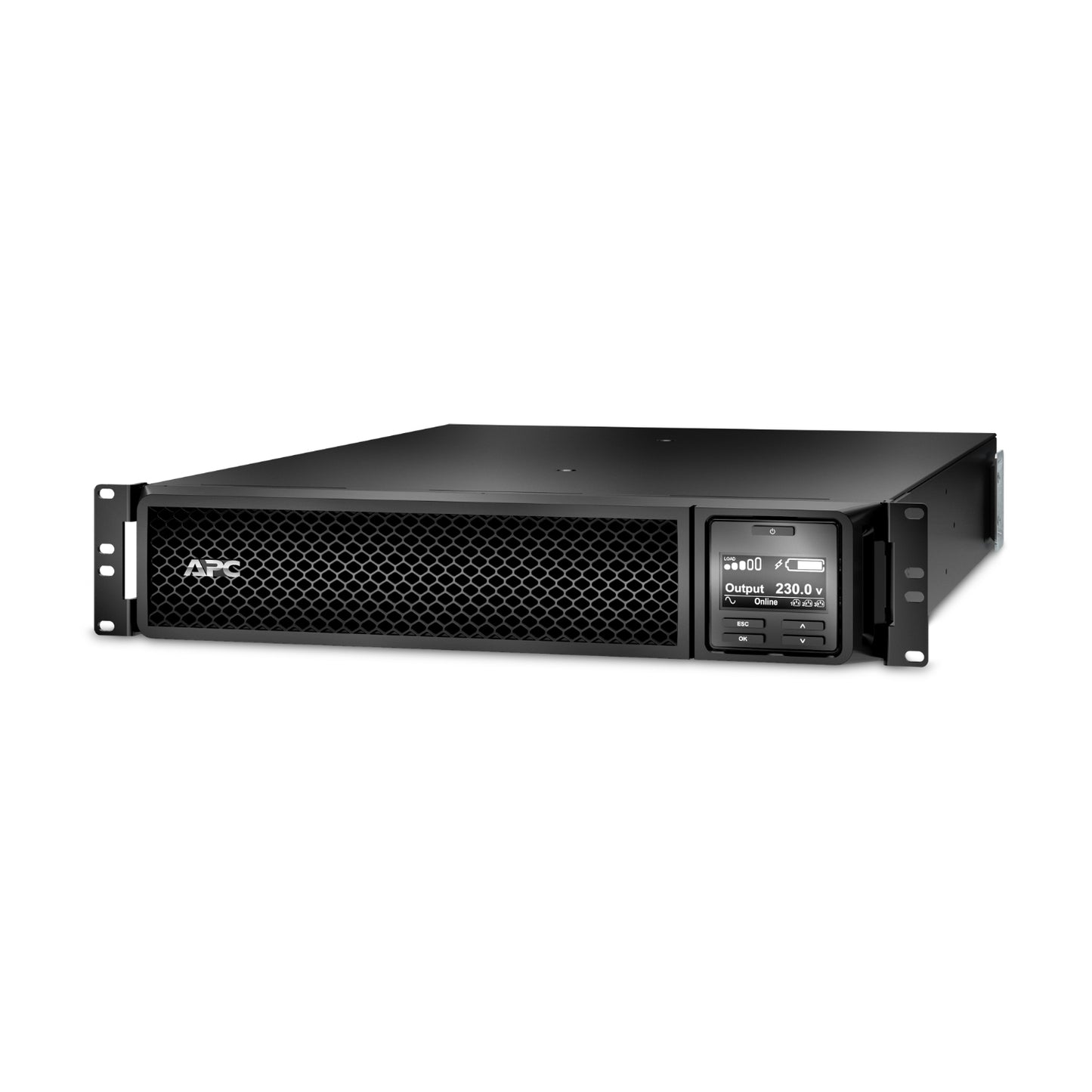 SRT1500RMXLI - APC Smart-UPS 1500VA/1500W Online UPS, 2U Rackmount, 230V/10A Input, 6x IEC C13 Outlets, Lead Acid Battery, W/ Rail Kit
