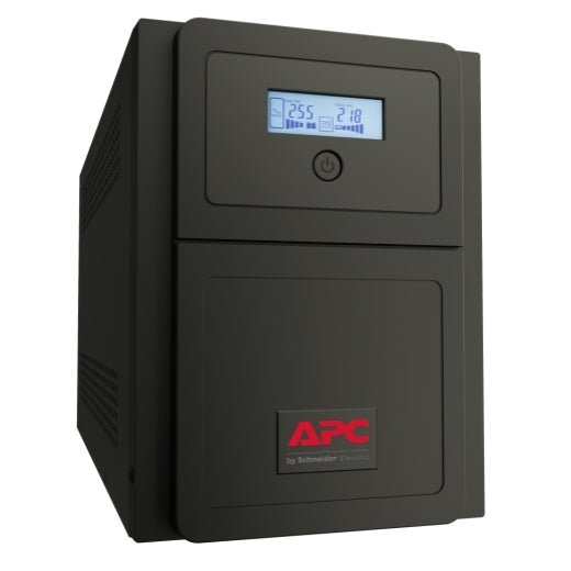 SMV1500CAI - APC Easy UPS 1500VA/1050W Line Interactive UPS, Tower, 230V/10A Input, 6x IEC C13 Outlets, Lead Acid Battery, Network Slot