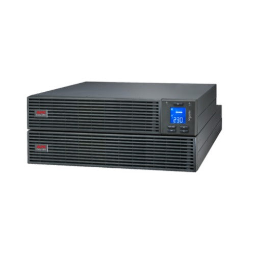 SRV1KRILRK-E - APC Easy UPS 1000VA/800W Online UPS, 4U Rackmount, 230V/10A Input, 3x IEC C13 Outlets, Lead Acid Battery, W/ Extended Battery Pack, W/ Rail Kit