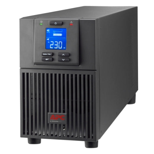 SRV2KI - APC Easy UPS 2000VA/1600W Online UPS, Tower Form Factor, 230V/10A Input, 4x IEC C13 Outlets, Lead Acid Battery