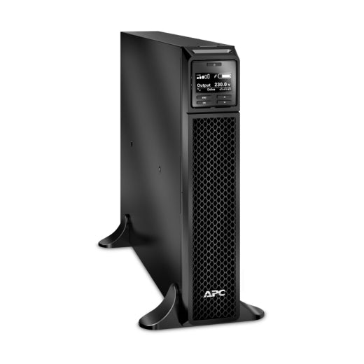 SRT3000XLI - APC Smart-UPS 3000VA/2700W Online UPS, Tower, 230V/16A Input, 2x IEC C19 & 8x IEC C13 Outlets, Lead Acid Battery, SmartSlot, W/O Rail Kit