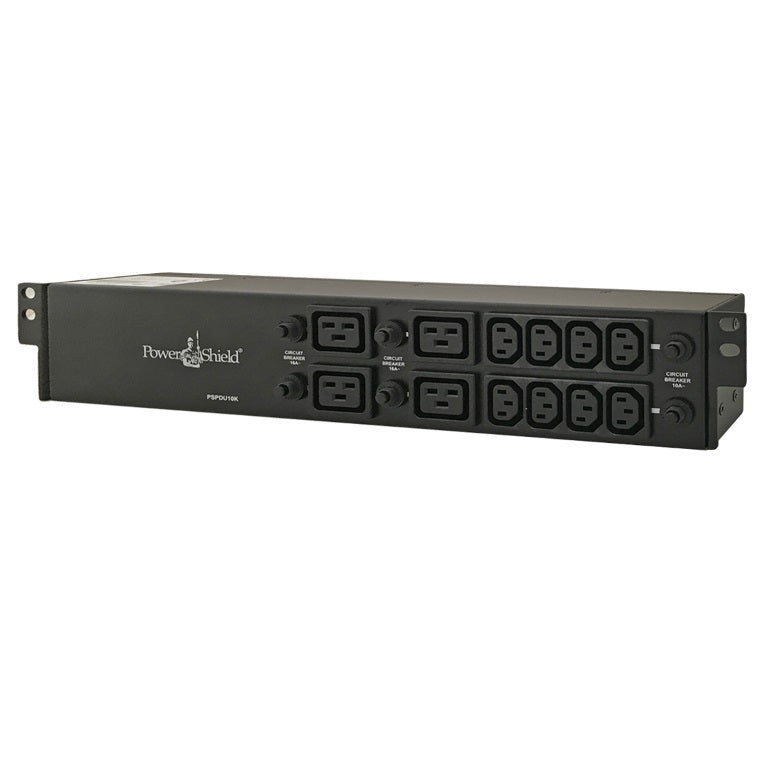 PSPDU10K - PowerShield Rack Mount 6-10kVA PDU, 2U for PSCERT10KL or PSMBSR10K - Hardwired/IEC, reliable power distribution for large systems