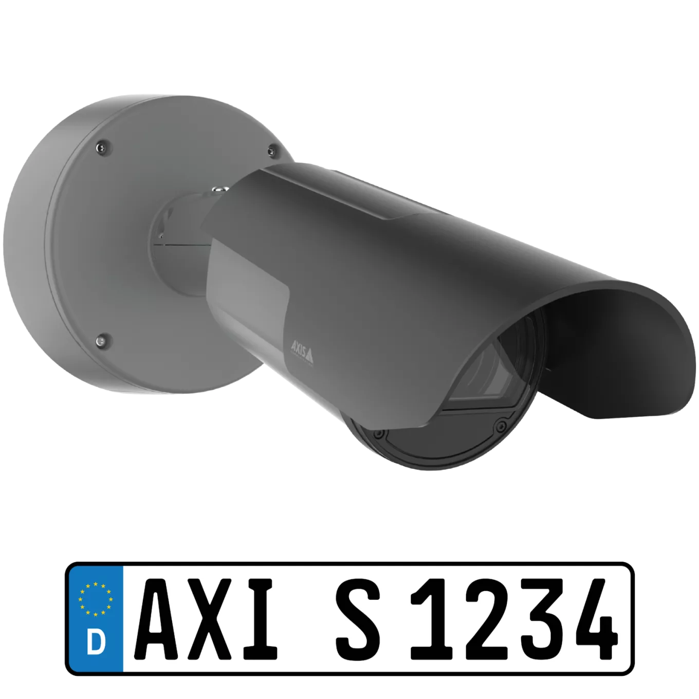 AXIS Q1800-LE-3 License Plate Verifier Kit Robust, cost-effective kit for high speeds