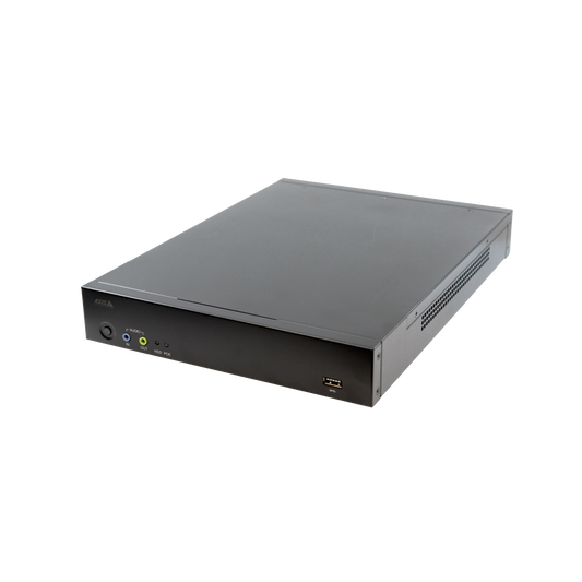 AXIS S2108 Appliance is an affordable, all-in-one appliance including a VMS client/server, storage, and an integrated PoE switch