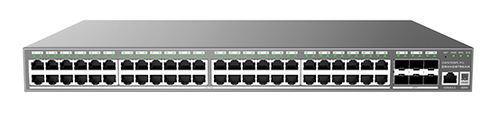 GR-GWN7806PLPRO - ENTERPRISE LAYER 2 MANAGED POE NETWORK SWITCH 48 X GIGE 6 X SFP 400 WATT POE