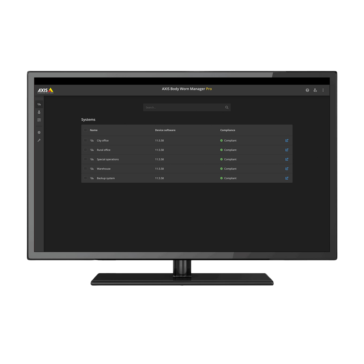 AXIS Body Worn Manager Pro Central control of body worn systems