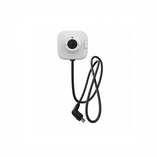 AXIS TW1201 Body Worn Mini Cube Sensor is designed to offer a flexible on-chest recording position. White