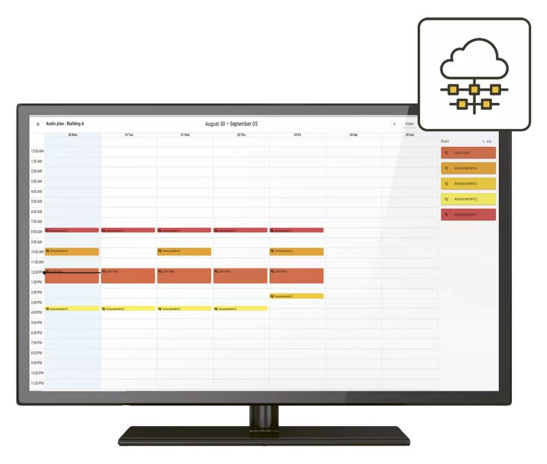 AXAUDIOMAN - AXIS AUDIO MANAGER CENTER 1Y ELIC