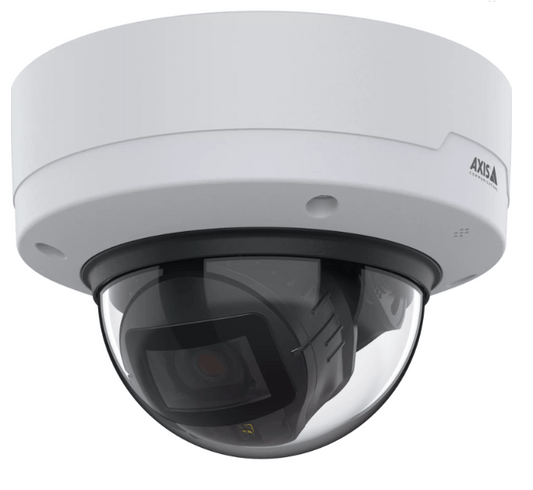 AXIS P3287-LVE 5MP AI OUTDOOR DOME, AUDIO SENSOR, 3.0-8.5MM VF LENS, IR, WDR
