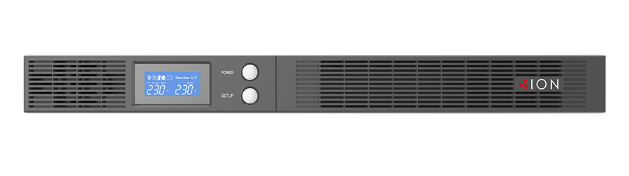 ION F15R 650VA LINE INTERACTIVE UPS 1RU RACK MOUNT UPS 4 X IEC C13 3YR ADV WARR