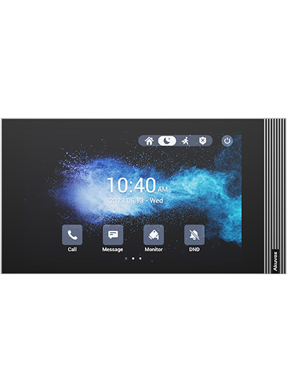 AK-S562W-GREY-2 - 2-WIRE 7 SIP INDOOR MONITOR IN GREY LINUX VERSION