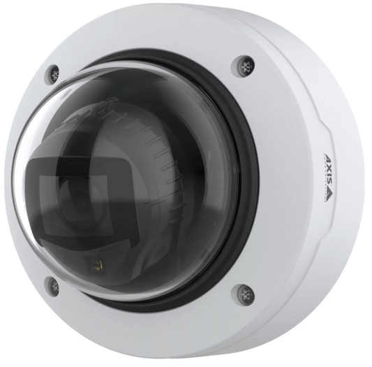 AXIS P3277-LV 5MP AI INDOOR DOME, 3.0-8.5MM VF LENS, IR, WDR, AV1