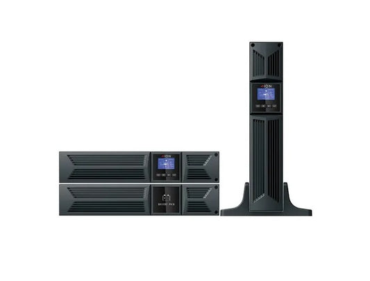 ION F18 3000VA / 2700W Online UPS, 2U Rack/Tower, 8 x C13 (Two Groups of 4 x C13) 1 x C19. 3yr Advanced Replacement Warranty.