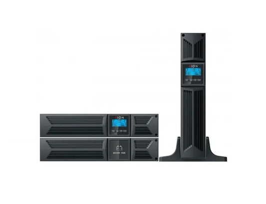ION F16 3000VA / 2700W Line Interactive 2U Rack/Tower UPS, 8 x C13 (Two Groups of 4 x C13) 1 x C19. 3yr Advanced Replacement Warranty.