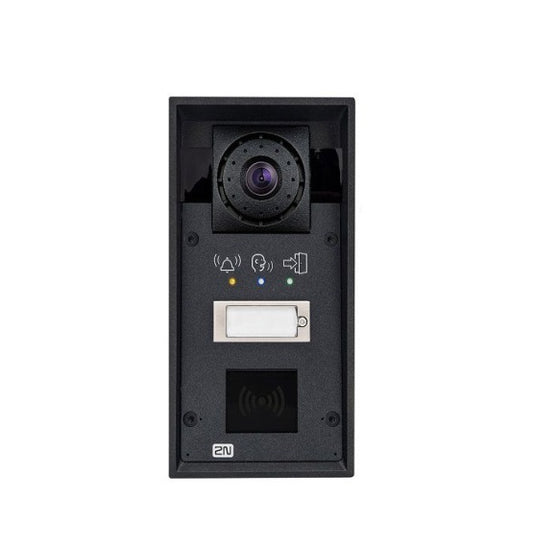2N 9151101CHRPW IP Force - 1 button, HD camera, pictograms, 10W speaker (card reader ready) (01334-001)