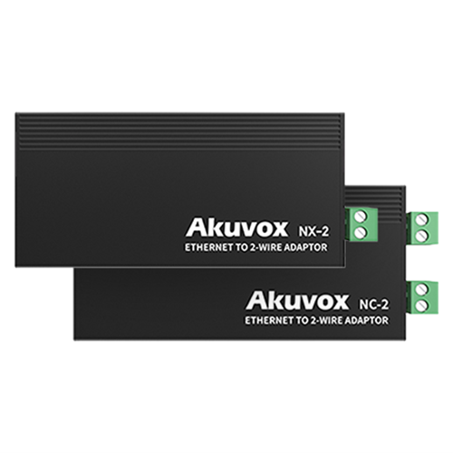 2-WIRE IP NETWORK CONVERTER KIT 1 x AK-NC-2 1 x AK-NX-2