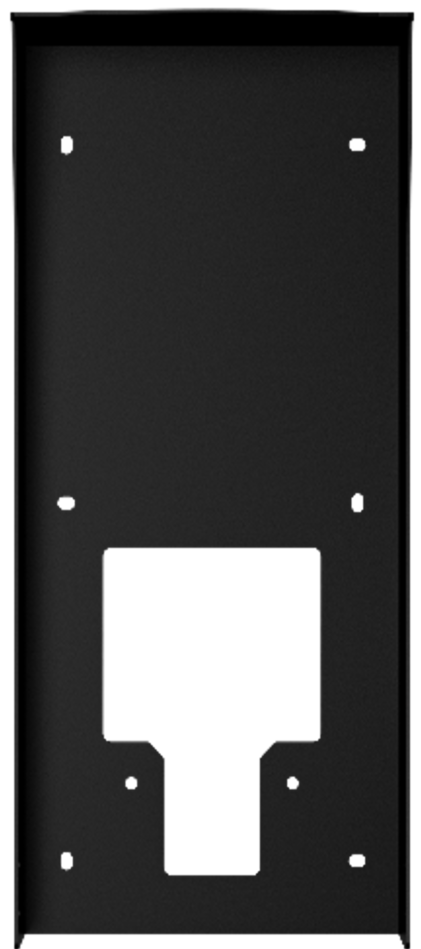 AK-S538ONWALLH - BLACK ON-WALL RAIN COVER FOR S538