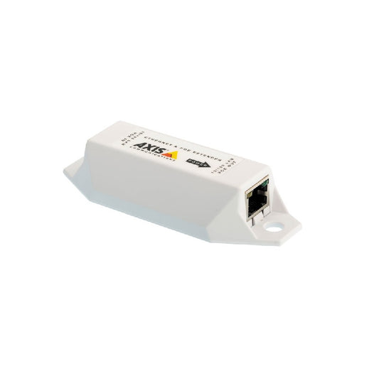 AXIS T8129 2 Port Plug & Play PoE Extender, 10/100 Mbps, IEEE 802.3af/t, Up to 200m