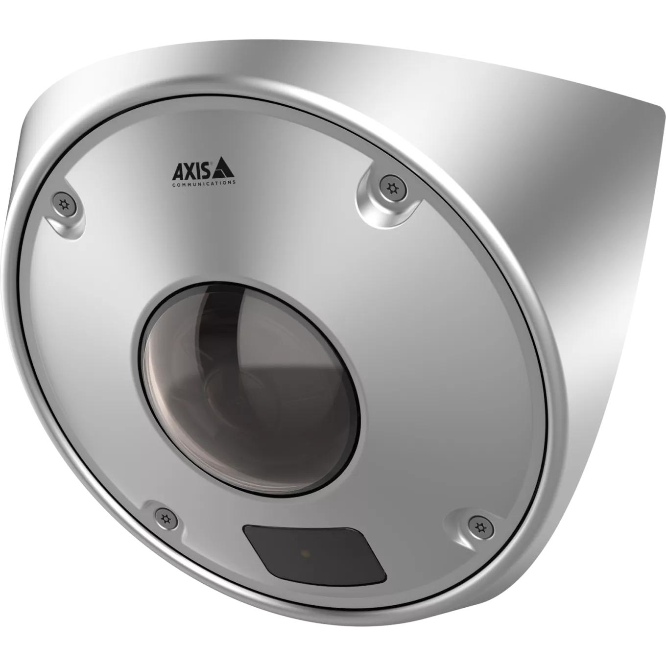 AXIS Q9216-SLV Panoramic Camera – Dual-Sensor 4K, Stainless Steel, Seamless 180 Degree View