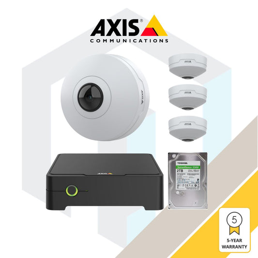 AXIS - 4 x Camera Bundle (TBX-BUN006)