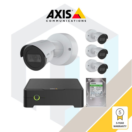 AXIS - 4 x Camera Bundle (TBX-BUN001)
