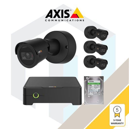 AXIS - 4 x Camera Bundle (TBX-BUN002)