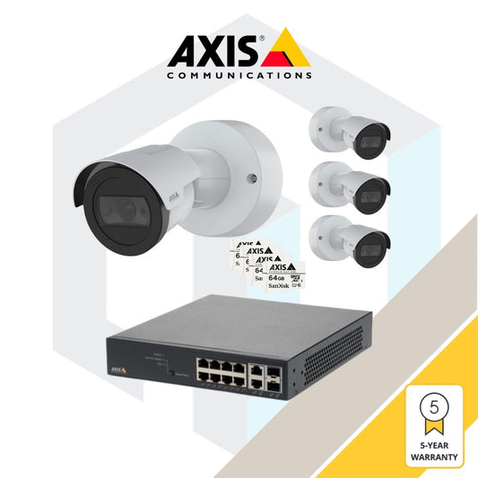 AXIS - 4 x Camera Bundle (TBX-BUN003)