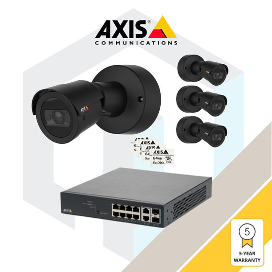 AXIS - 4 x Camera Bundle (TBX-BUN004)