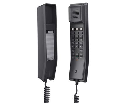 GR-GHP611W - COMPACT HOTEL PHONE W/ BUILT-IN WIFI - BLACK