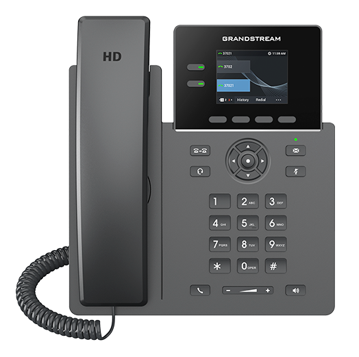 GR-GRP2610P - 2 LINES 2 SIP ACCOUNTS 2.4 SCREEN POE COLOR