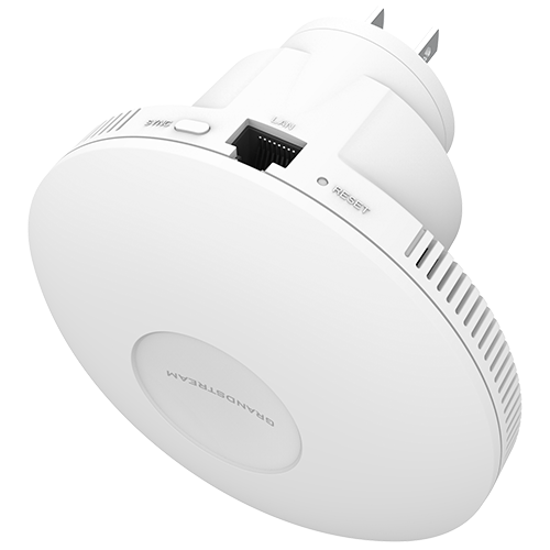 GR-GWN7660EM - 2X2 802.11AX WI-FI 6 PLUGGABLE MESH-AP AX3000 INTERCHANGEABLE AC POWER PLUG